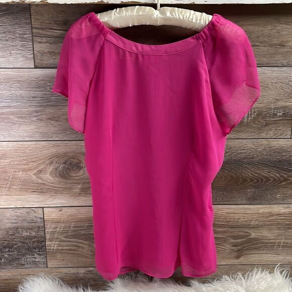 Fred David Ladies Blouse, Size Small, Pink - Picture 7 of 7